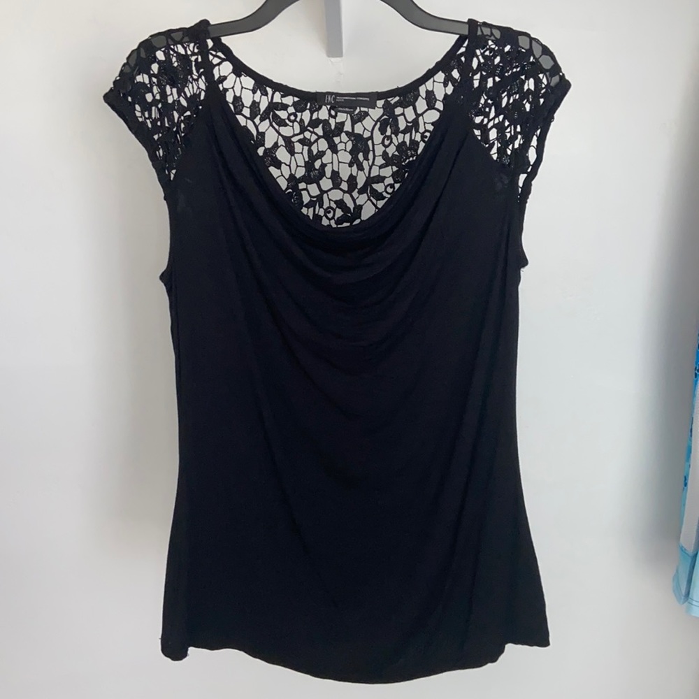 INC Crocheted top